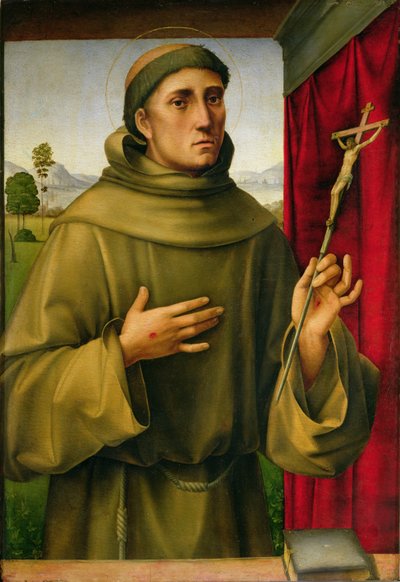 St. Franziskus von Assisi, ca. 1490 von Il Francia